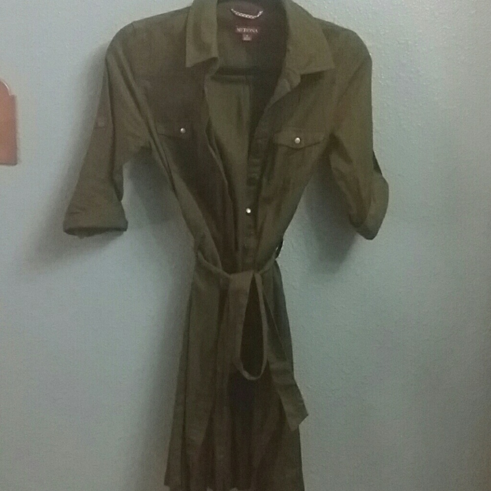 Late Summer /Early Fall shirt dress